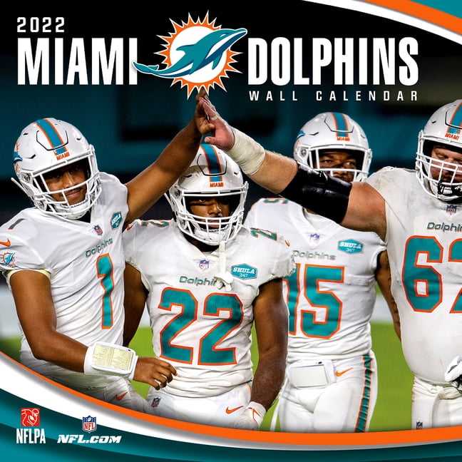 Miami Dolphins 2022 12x12 Team Wall Calendar (Other) 
