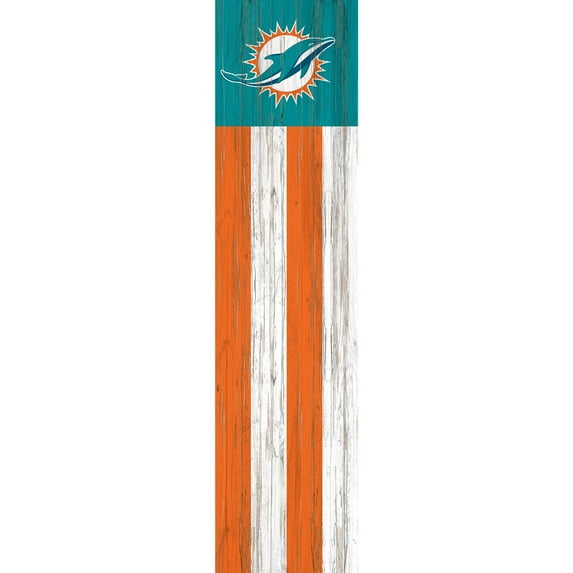 Miami Dolphins 48'' Team Flag Leaner