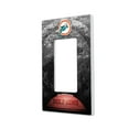 thumbnail image 1 of Miami Dolphins Legendary Design Single Rocker Lightswitch Plate, 1 of 4