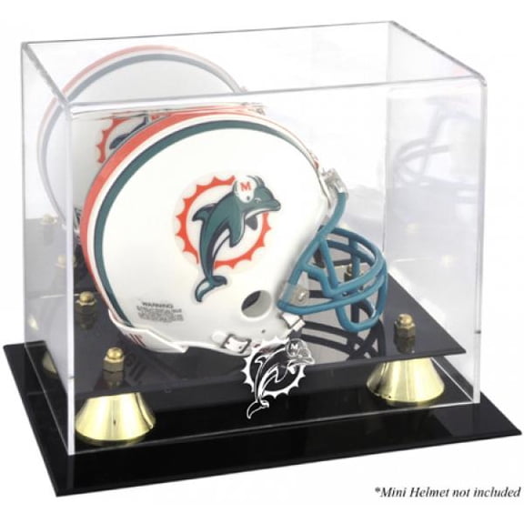 Miami Dolphins Mini Helmet Display Case