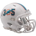 thumbnail image 1 of Miami Dolphins Riddell 305 Speed Mini Helmet, 1 of 1