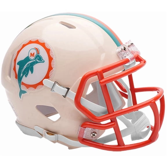Miami Dolphins Riddell Retro Collection NFL Mini Helmet
