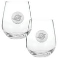 thumbnail image 1 of Miami Dolphins Two-Piece 15oz. Stemless Wine Glass Set, 1 of 1