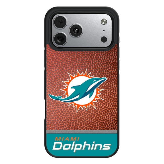 Keyscaper Miami Dolphins Bump Case with 8.2ft Drop Protection