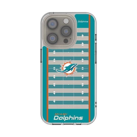 Miami Dolphins iPhone Clear Field Design Case