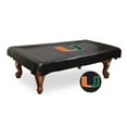 thumbnail image 1 of Miami Hurricanes 8' Billiard Table Cover, 1 of 7