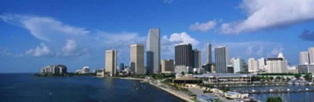 Miami FL Canvas Art - Panoramic Images (18 x 6)