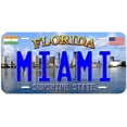thumbnail image 1 of Miami FL TAG01 Novelty Car Auto License Plate, 1 of 3
