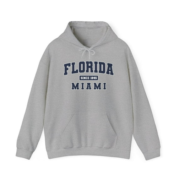Miami Florida FL Moving Trip Vacation Hoodie Gifts Hooded Sweatshirt