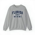 thumbnail image 1 of Miami Florida FL Moving Trip Vacation Sweatshirt, Gifts, Crewneck, 1 of 4