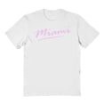thumbnail image 1 of Miami Florida Graphic White Men's Cotton T-Shirt, 1 of 1