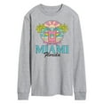 thumbnail image 1 of Miami Florida - Men's Long Sleeve T-Shirt, 1 of 6