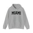 thumbnail image 1 of Miami Florida Moving Away Hoodie, Gifts, Hooded Sweatshirt, 1 of 4