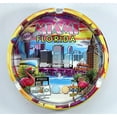 thumbnail image 1 of Miami Florida Scene Ceramic Ashtray 5", 1 of 2