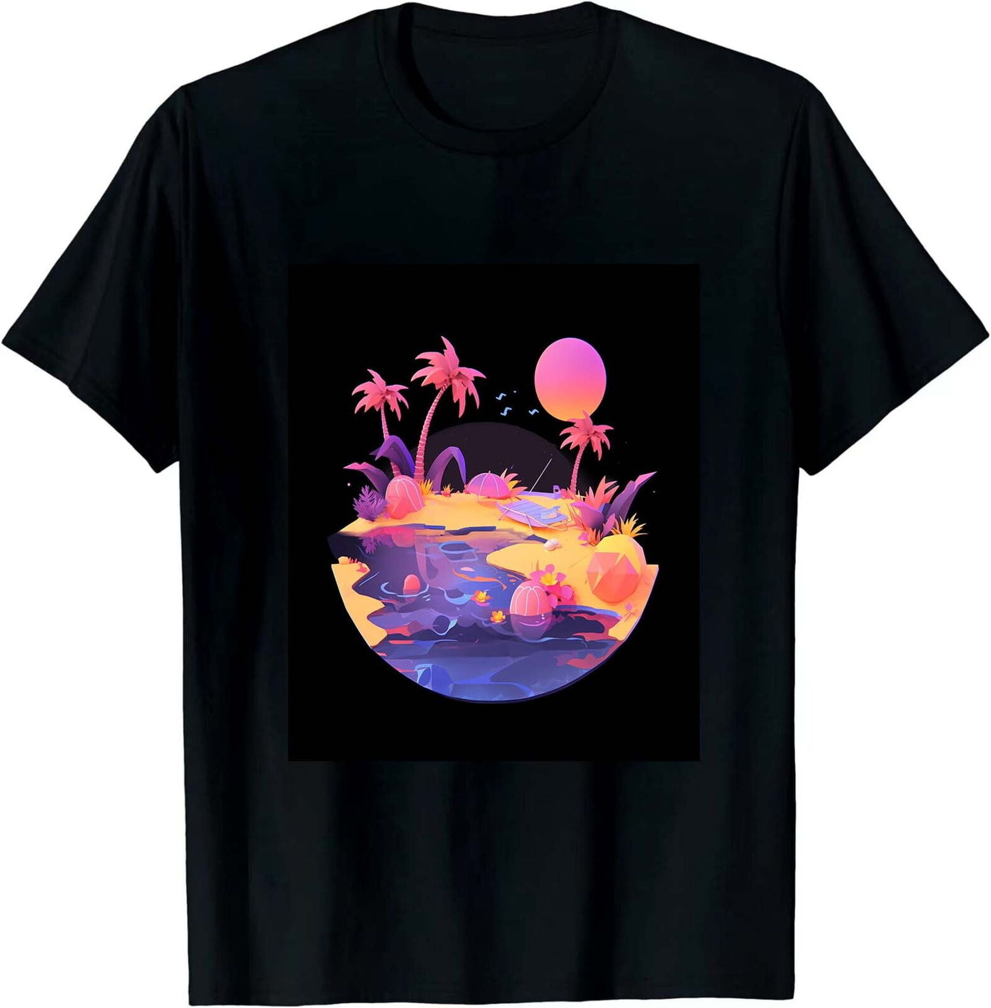 Miami Florida Summer Sunset T-Shirts: Must-Have Apparel for EST 2023