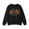 thumbnail image 1 of Miami Florida Sweatshirt, Gifts, Crewneck, 1 of 4