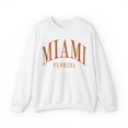 thumbnail image 1 of Miami Florida Sweatshirt, Gifts, Crewneck, 1 of 4