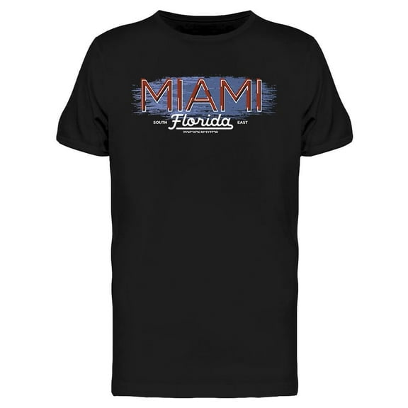 Miami Florida  T-Shirt Men -Image by Shutterstock, Male 3X-Large