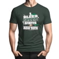 thumbnail image 1 of Miami Football I Bleed Orange and Aqua GO Miami! Orange T-shirt| Size| Large, 1 of 5