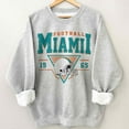 thumbnail image 1 of Miami Football Vintage Style Shirt, Gift For Fan Football Unisex Tee, 1 of 5