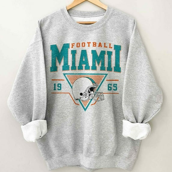Miami Football Vintage Style Shirt, Gift For Fan Football Unisex Tee