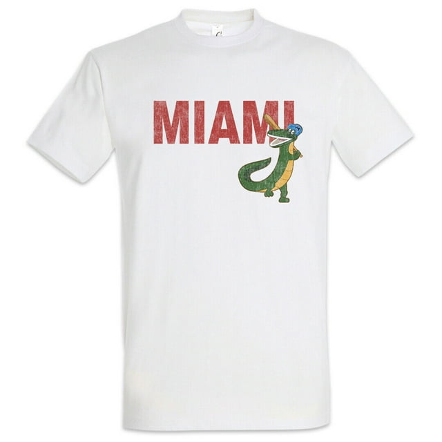 Miami Gators T-Shirt Zurück in Team Symbol Mannschaft die Logo ...