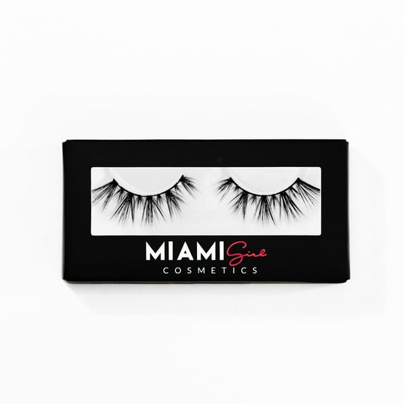 Miami Girl Cosmetics 3D Glam Faux Eyelashes - Art Walk in Black