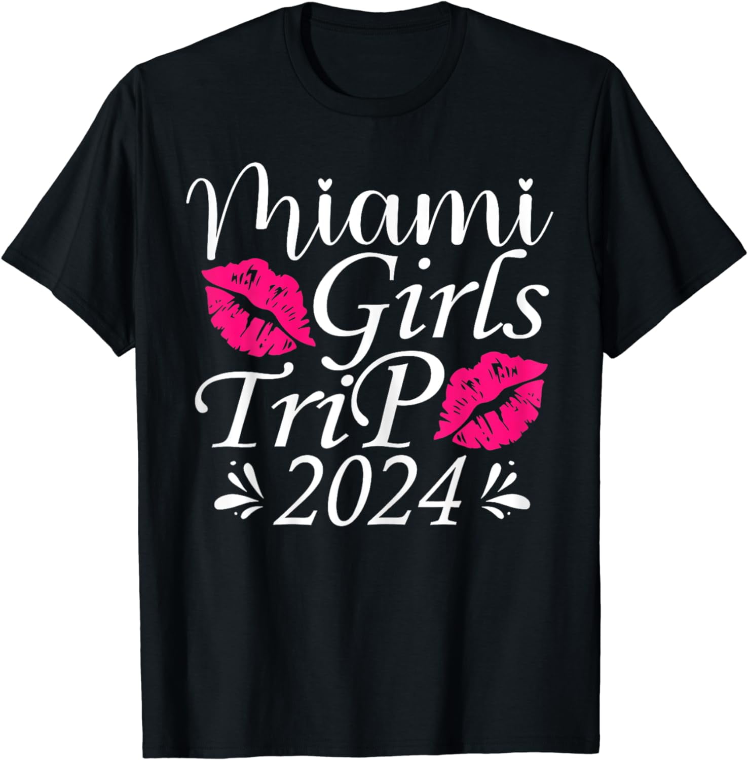 Miami Girls Trip 2024 Bachelorette Vacation Fun Matching TShirt