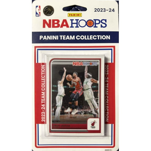 Miami Heat 2023 2024 Hoops Factory Sealed Team Set Featuring Jimmy Butler, Kyle Lowry and Tyler Herro with Jaime Jaquez Jr. Rookie Card