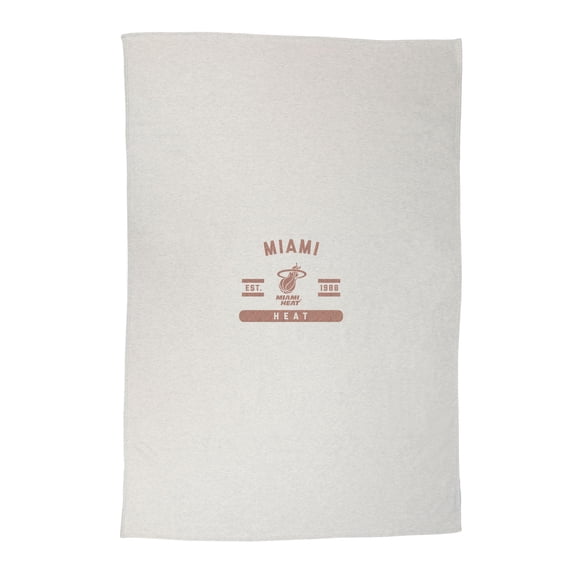 Miami Heat 54'' x 84'' Sweatshirt Blanket