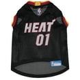 thumbnail image 1 of Miami Heat Mesh Dog Basketball Jersey, 1 of 2