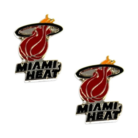 Miami Heat Post Stud Sports Team Logo Earring Set NBA Charm