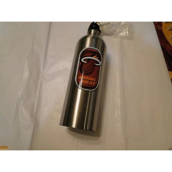 Miami Heat Stainless Steel Water Bottle - 750 ml