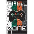 thumbnail image 1 of Miami Hurricanes 11" x 19" Grunge Wall Art, 1 of 1