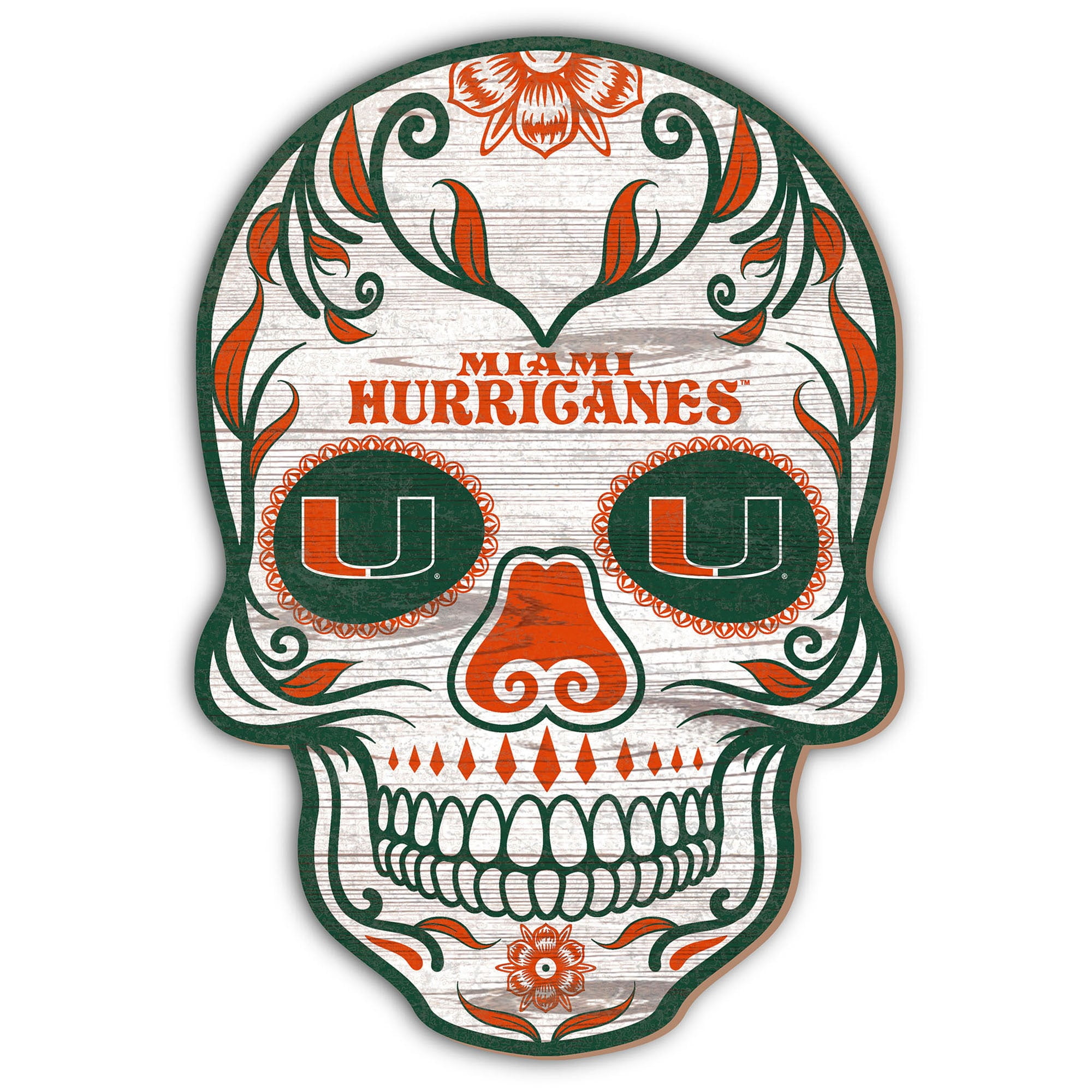 Miami Hurricanes Vinyl Sticker Decal – Car Truck Laptop Window Wall Bumper