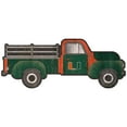 thumbnail image 1 of Miami Hurricanes 15" Truck Cutout Sign, 1 of 1