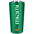 thumbnail image 1 of Miami Hurricanes 18oz. Stainless Soft Touch Tumbler, 1 of 1