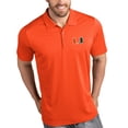 thumbnail image 1 of Miami Hurricanes Antigua Tribute Polo - Orange, 1 of 1