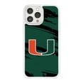 thumbnail image 1 of Miami Hurricanes HD Phone Case Compatible with MagSafe Apple iPhone 12 (Paint Stripe) by Affinity Bands, 1 of 2