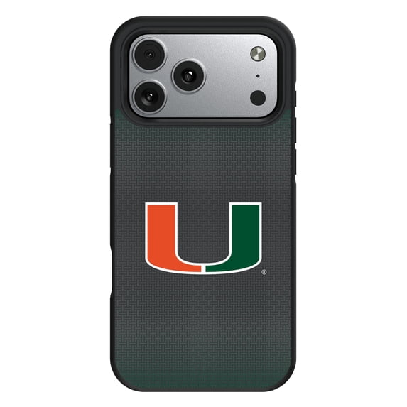 Keyscaper Miami Hurricanes Bump Case with 8.2ft Drop Protection