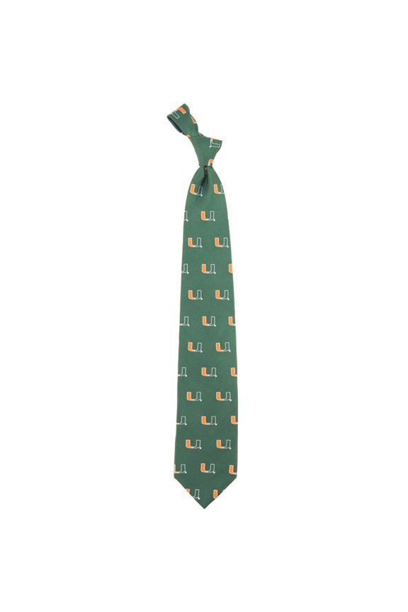 Miami Hurricanes Prep Tie