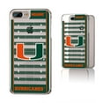 thumbnail image 1 of Miami Hurricanes iPhone Clear Football Field Design Case, 1 of 1