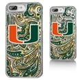 thumbnail image 1 of Miami Hurricanes iPhone Glitter Paisley Design Case, 1 of 1