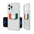 thumbnail image 1 of Miami Hurricanes iPhone Insignia Design Clear Case, 1 of 7