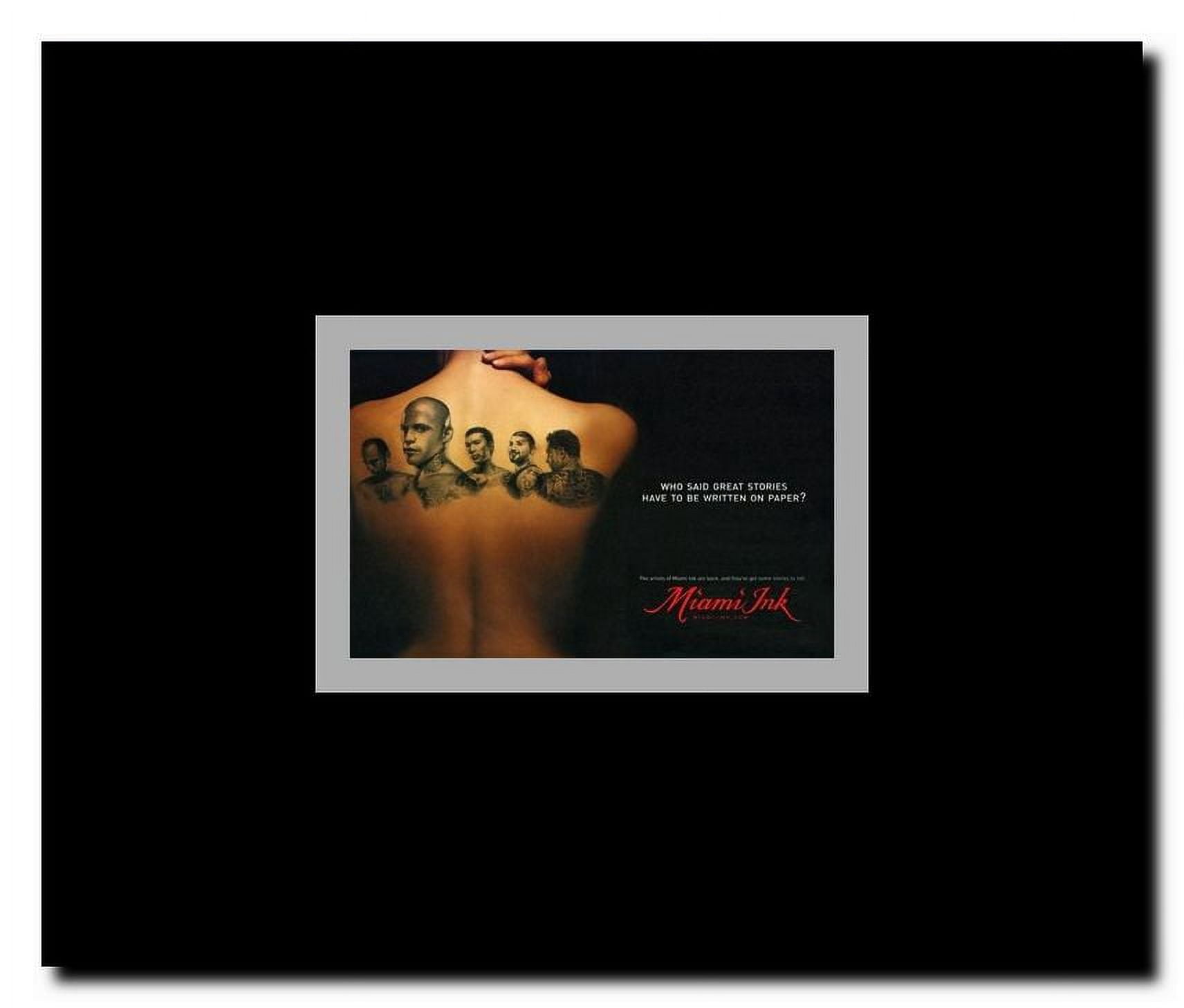 Miami Ink Framed Movie Poster
