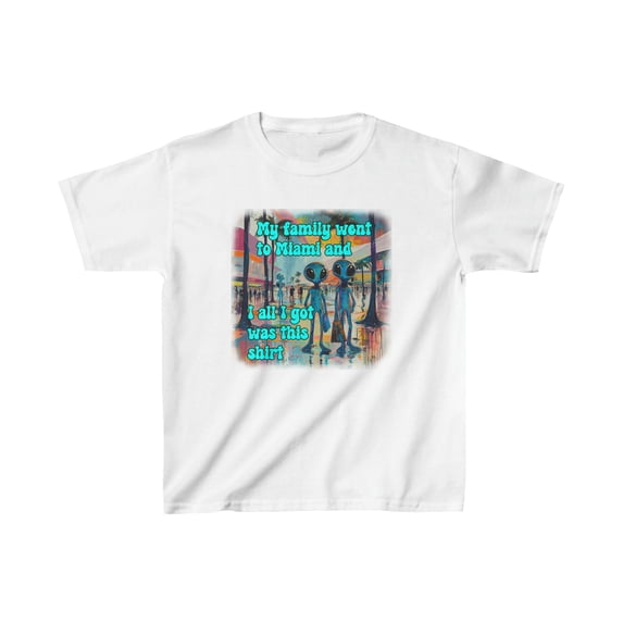 Miami Mall Aliens Kids Heavy Cotton™ Tee