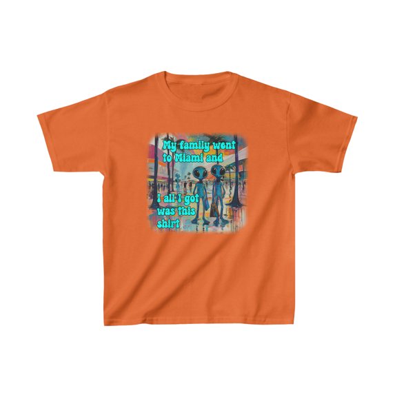 Miami Mall Aliens Kids Heavy Cotton™ Tee