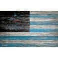 thumbnail image 1 of Miami Marlins 11'' x 19'' Distressed Flag Sign, 1 of 1