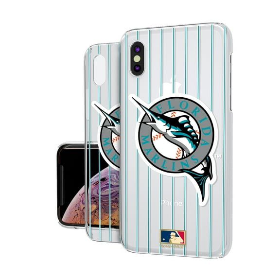 Miami Marlins Cooperstown iPhone Clear Case
