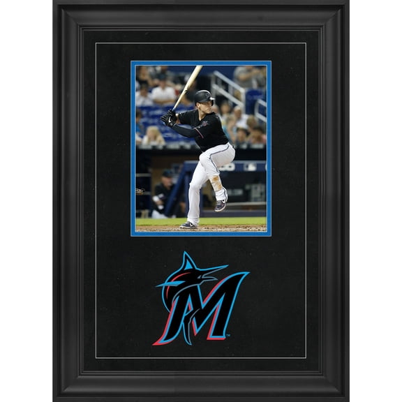 Miami Marlins Deluxe 8" x 10" Vertical Photograph Frame with Team Logo